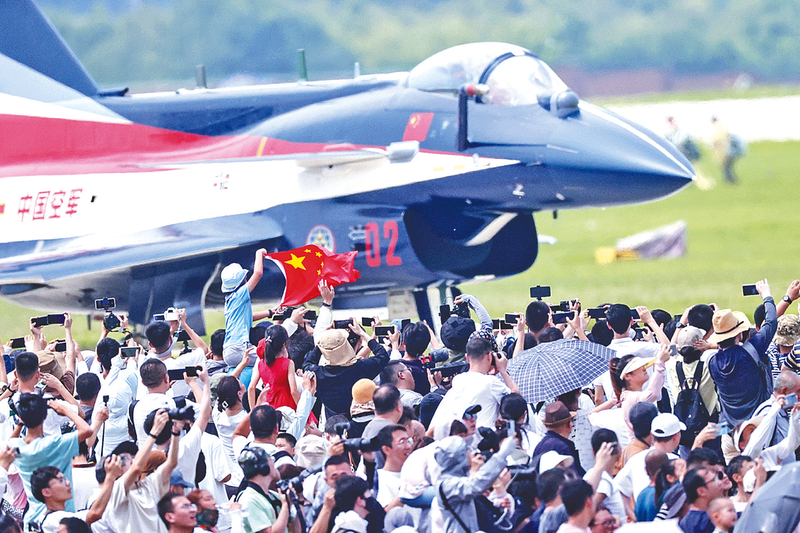 日韩大透逼长春航空展迎来首个公众日